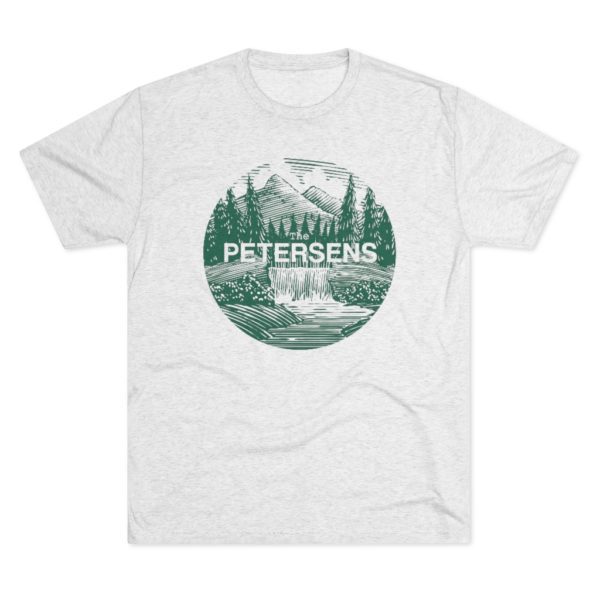 Outdoor Logo Unisex Tri-Blend Crew Tee - Image 4