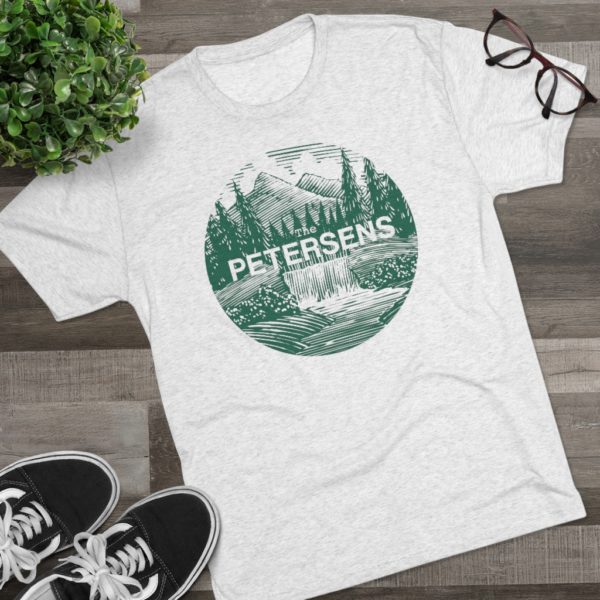 Outdoor Logo Unisex Tri-Blend Crew Tee - Image 5