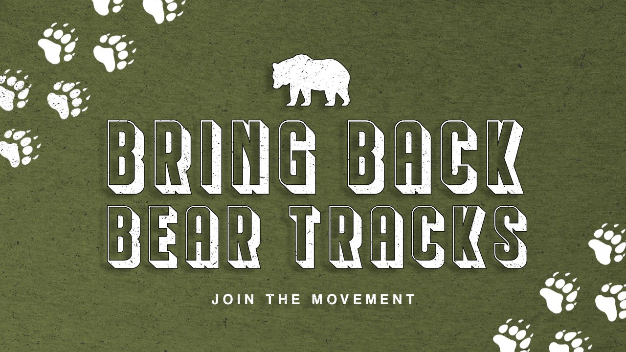 Bring Back Bear Tracks
