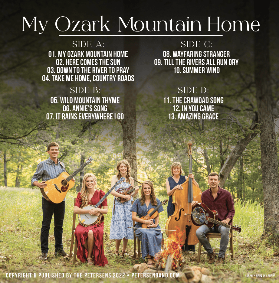 my ozark mountain home vinyl back