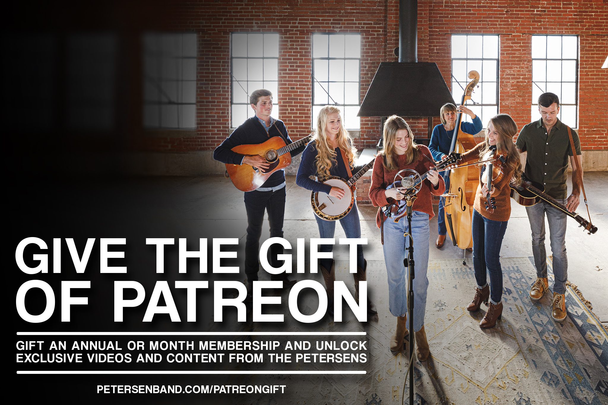 Give the gift of Patreon