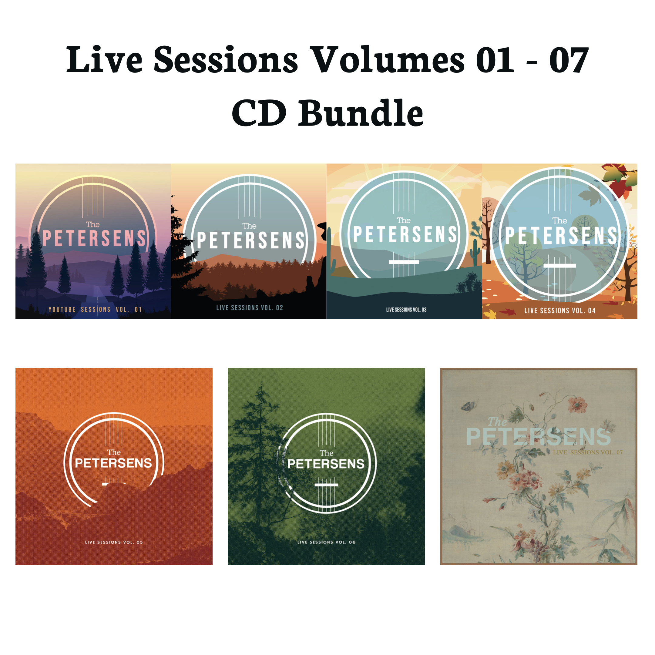 Live Sessions CD Bundle