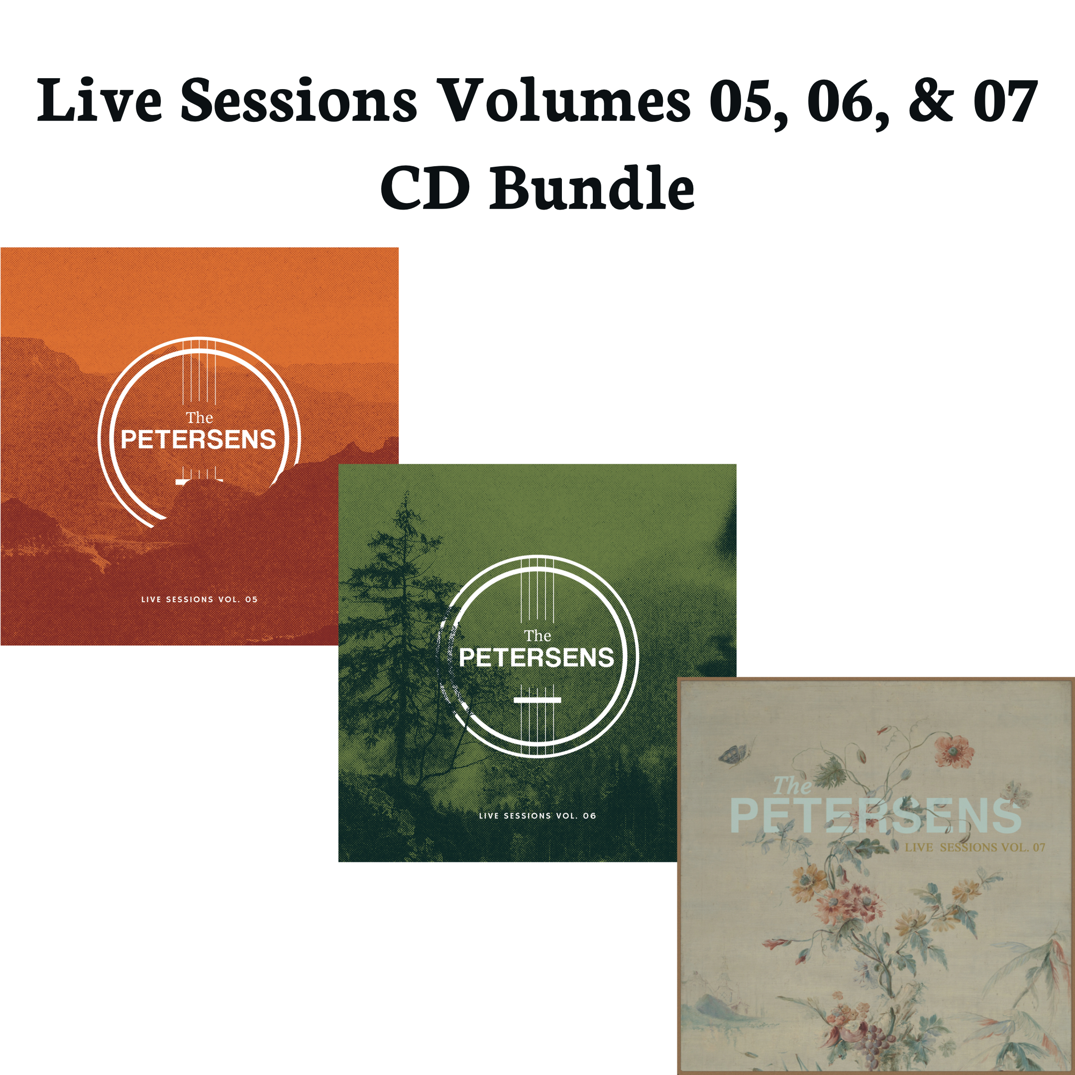 Live Sessions Volumes 05, 06, & 07 CD Bundle