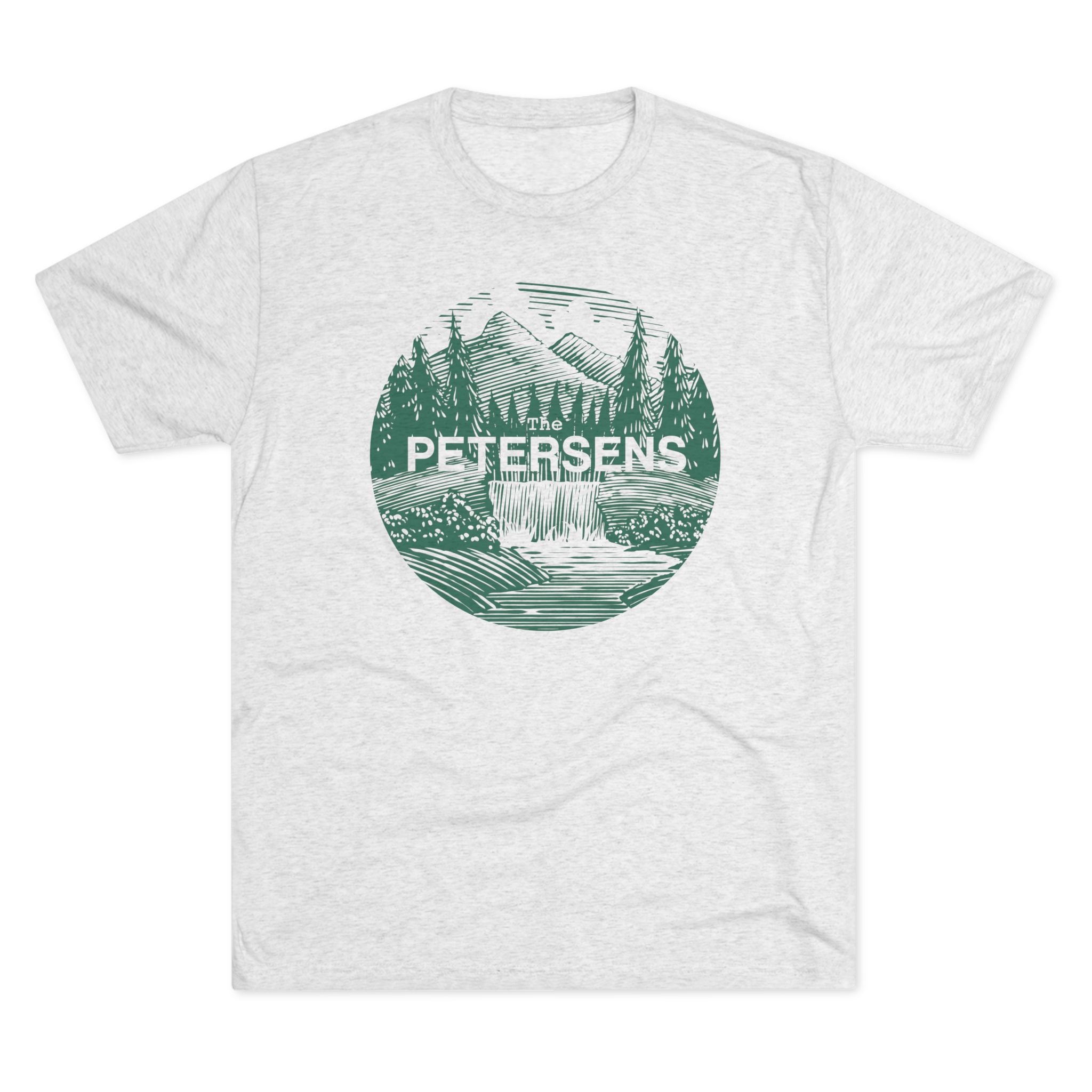 Outdoor Logo Unisex Tri-Blend Crew Tee - Image 5